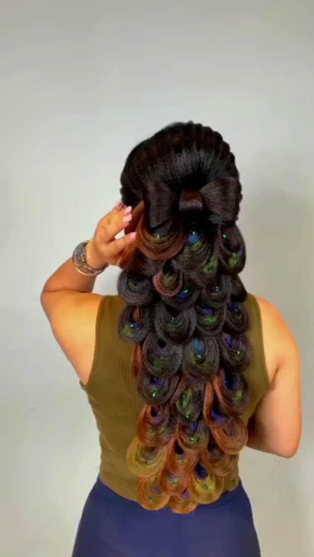 Detailed occasion braid styled by our team